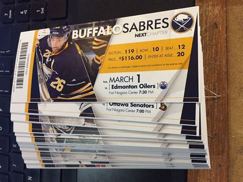 At the same time, it can eliminate up to 8 hours of employee training and save up to 5 minutes on every ticket transaction. . Sabres tickets